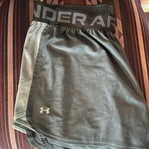 Under Armour Green Athletic Shorts